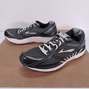 Brooks Dyad 7 Athletic Shoes Men 11 D Gray Black Running Sneakers 1101211D172